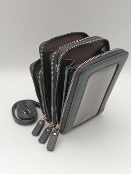 HANDTASCHE/HANDY-TOUCHSCREEN schwarz